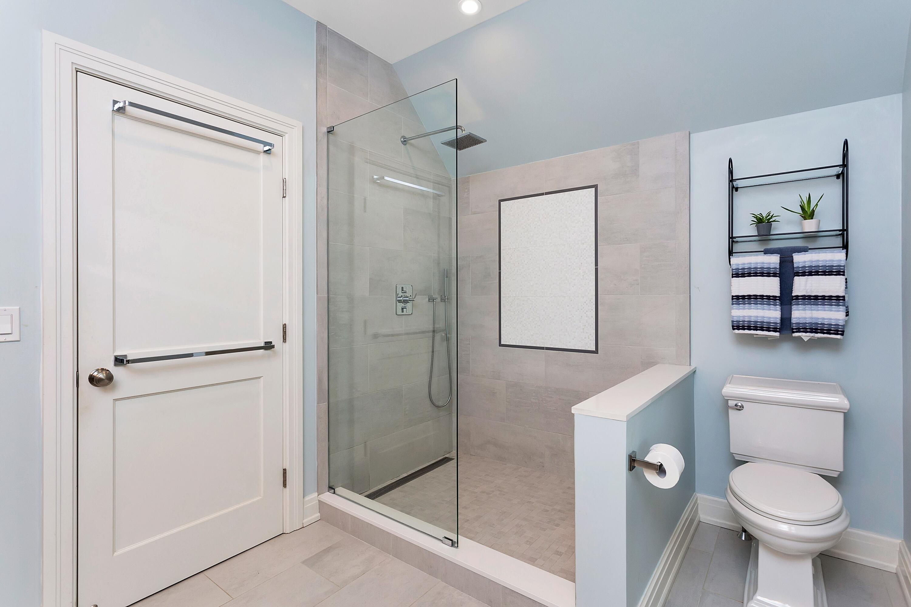 2 Cedar Gate Road Darien, CT 06820 - Photo 23 of 42 a bathroom with a toilet and a shower