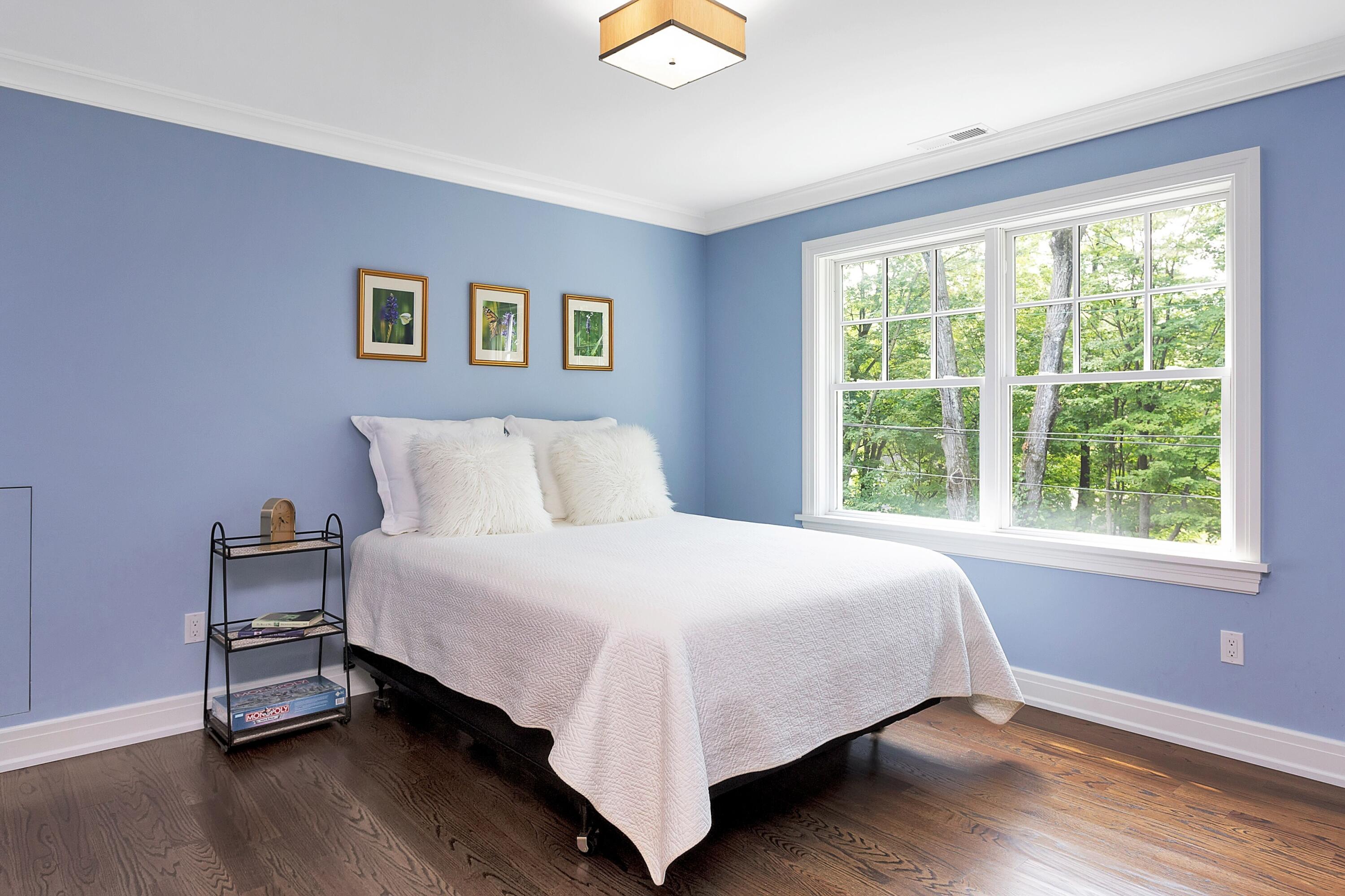 2 Cedar Gate Road Darien, CT 06820 - Photo 30 of 42 a bedroom with a bed and a window