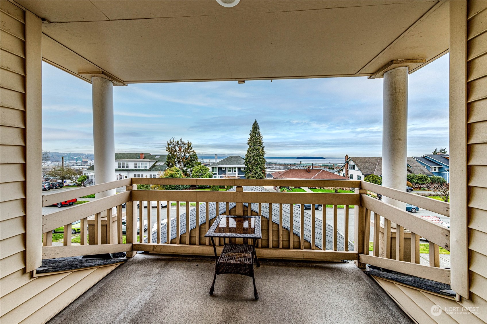 2219 Rucker Avenue, Unit 202 Everett, WA 98201 - Photo 25 of 28 a view of a balcony with city view