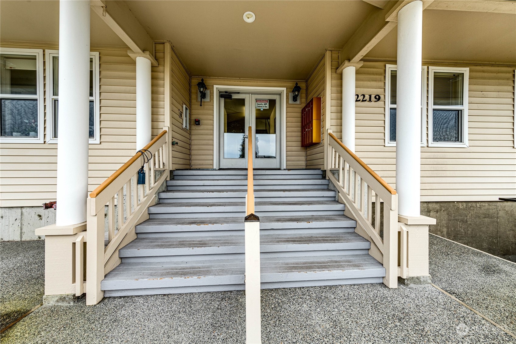2219 Rucker Avenue, Unit 202 Everett, WA 98201 - Photo 26 of 28 a view of a house with wooden stairs