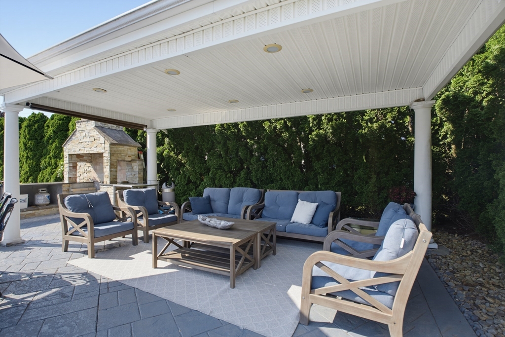 226 Olympic Road Somerset, MA 02726 - Photo 31 of 42 a outdoor living space with furniture and garden view