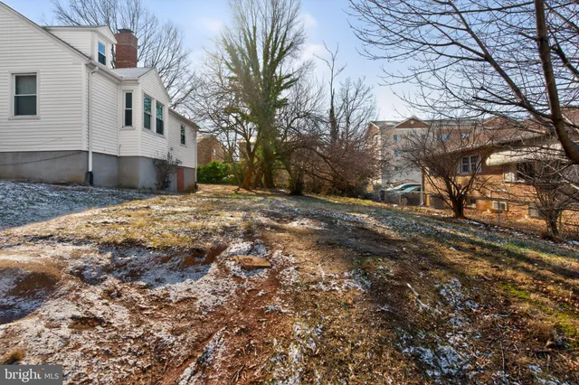 a view of a house with a snow