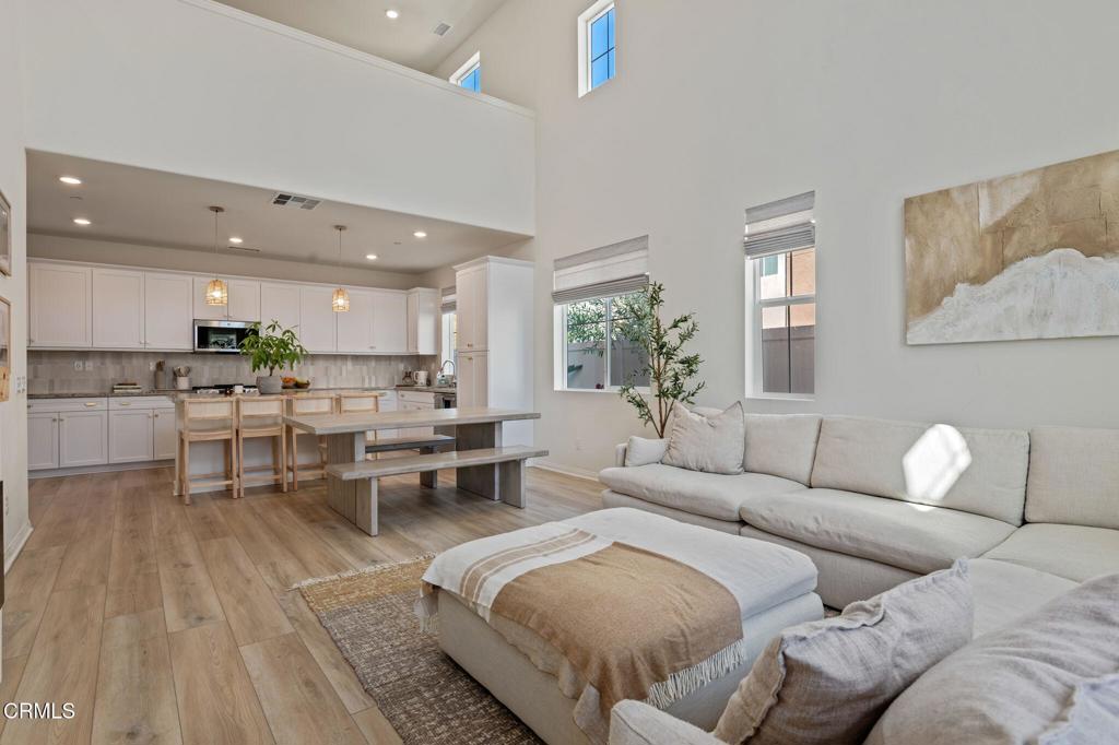 1991 Pomegranate Street Santa Paula, CA 93060 - Photo 17 of 46 a living room with furniture and view of kitchen