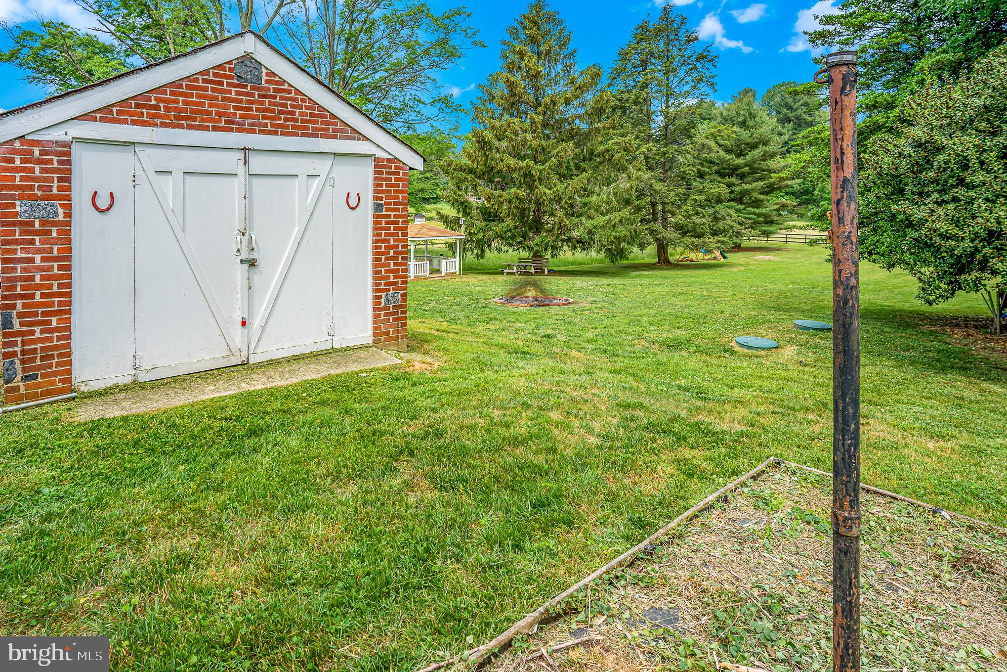 12526 Harford Road Hydes, MD 21082 - Photo 26 of 30 Brick storage shed