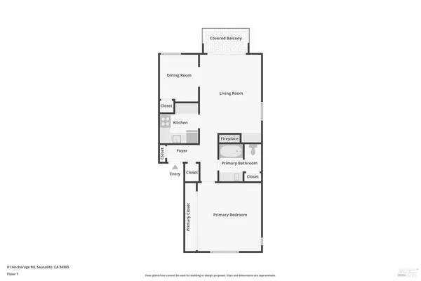 $549,000 | 81 Anchorage Road, Sausalito, CA 94965