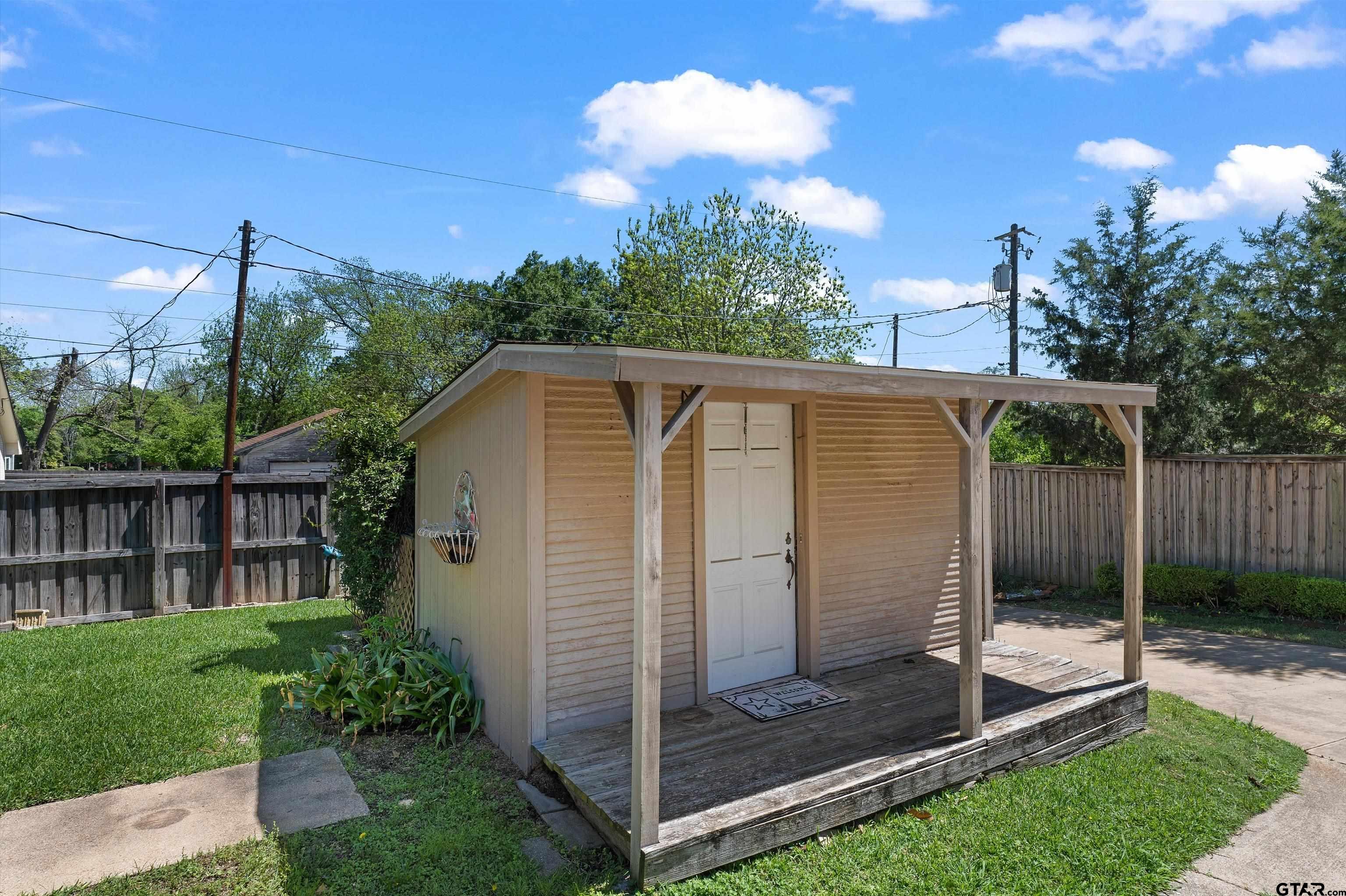 326 East Main Street Henderson, TX 75652 - Photo 31 of 35 a view of backyard with green space