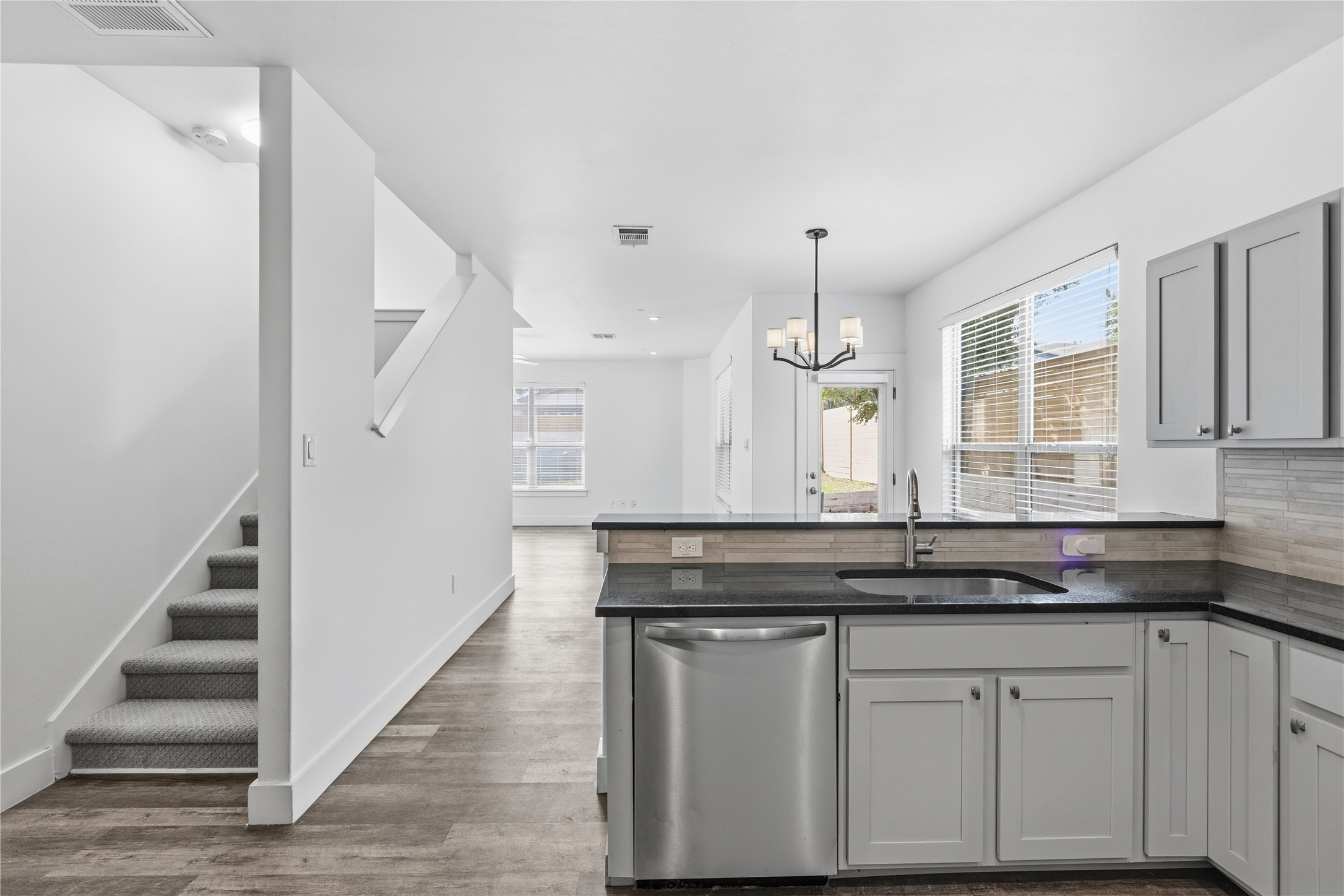 4124 Valley View Road, Unit 4A & 4B Austin, TX 78704 - Photo 27 of 40 Modern kitchen with sleek countertops and stainless steel appliances awaits.