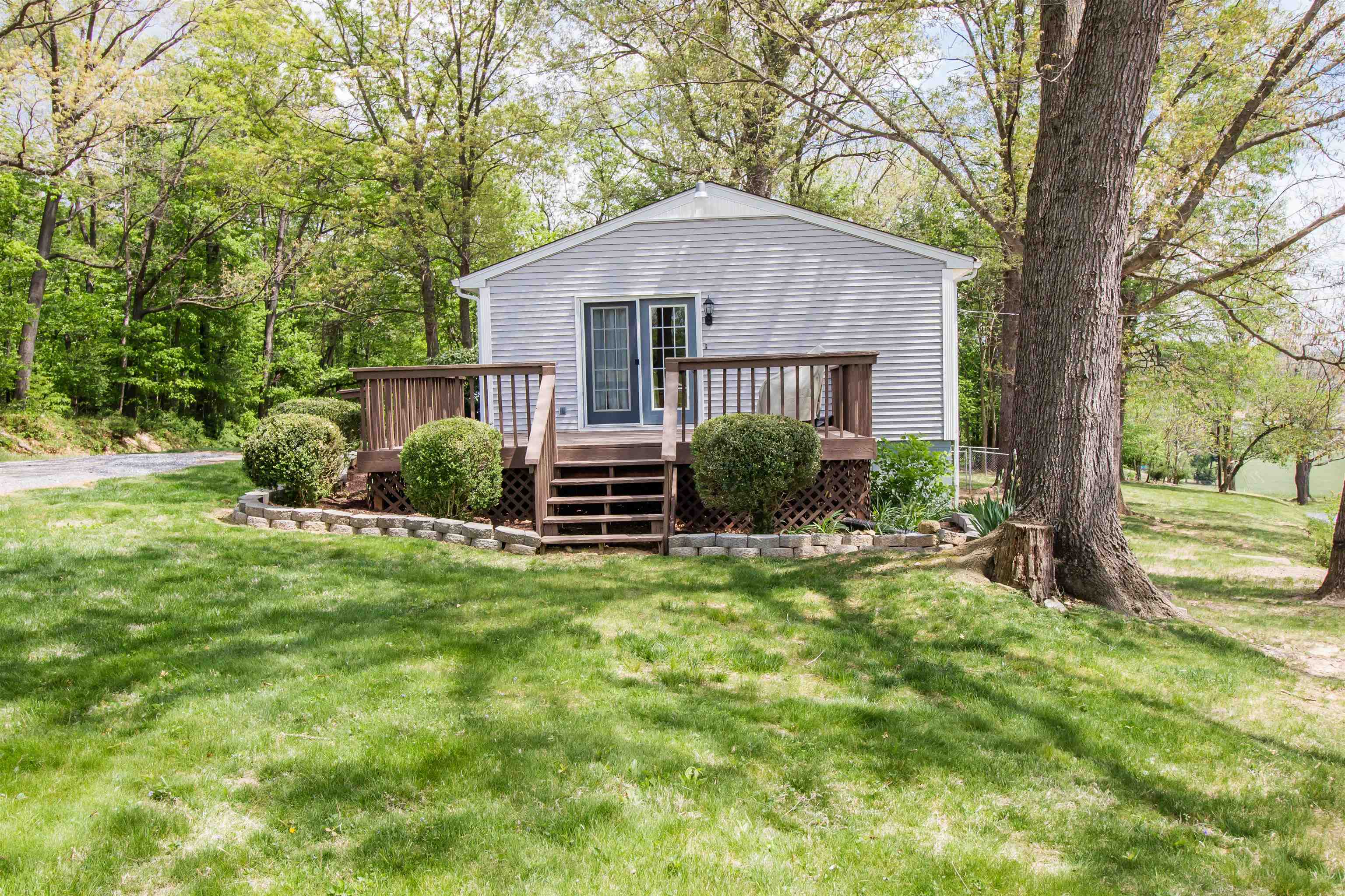220 Fadley Road Weyers Cave, VA 24486 - Photo 10 of 37 a house view with a garden space