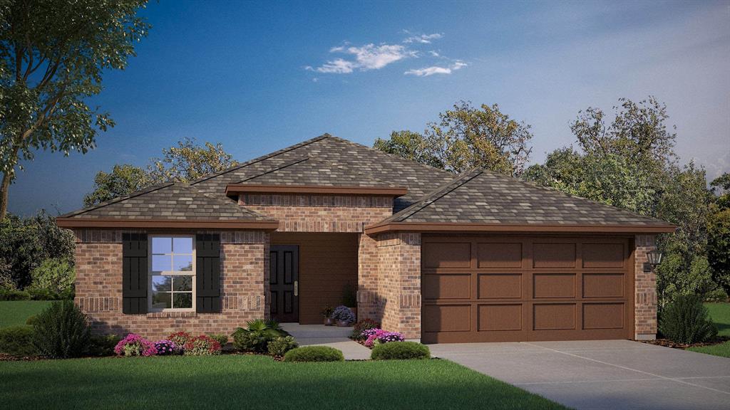 321 Blanco Drive Azle, TX 76020 - Photo 1 of 1 Front Elevation-D.R. Horton's Denton floorplan Elevation-A- All Home and community information, including pricing, included features, terms, availability and amenities, are subject to change at any time without notice or obligation. All Drawings, pictures, photographs, video, square footages, floor plans, elevations, features, colors and sizes are approximate for illustration purposes only and will vary from the homes as built.