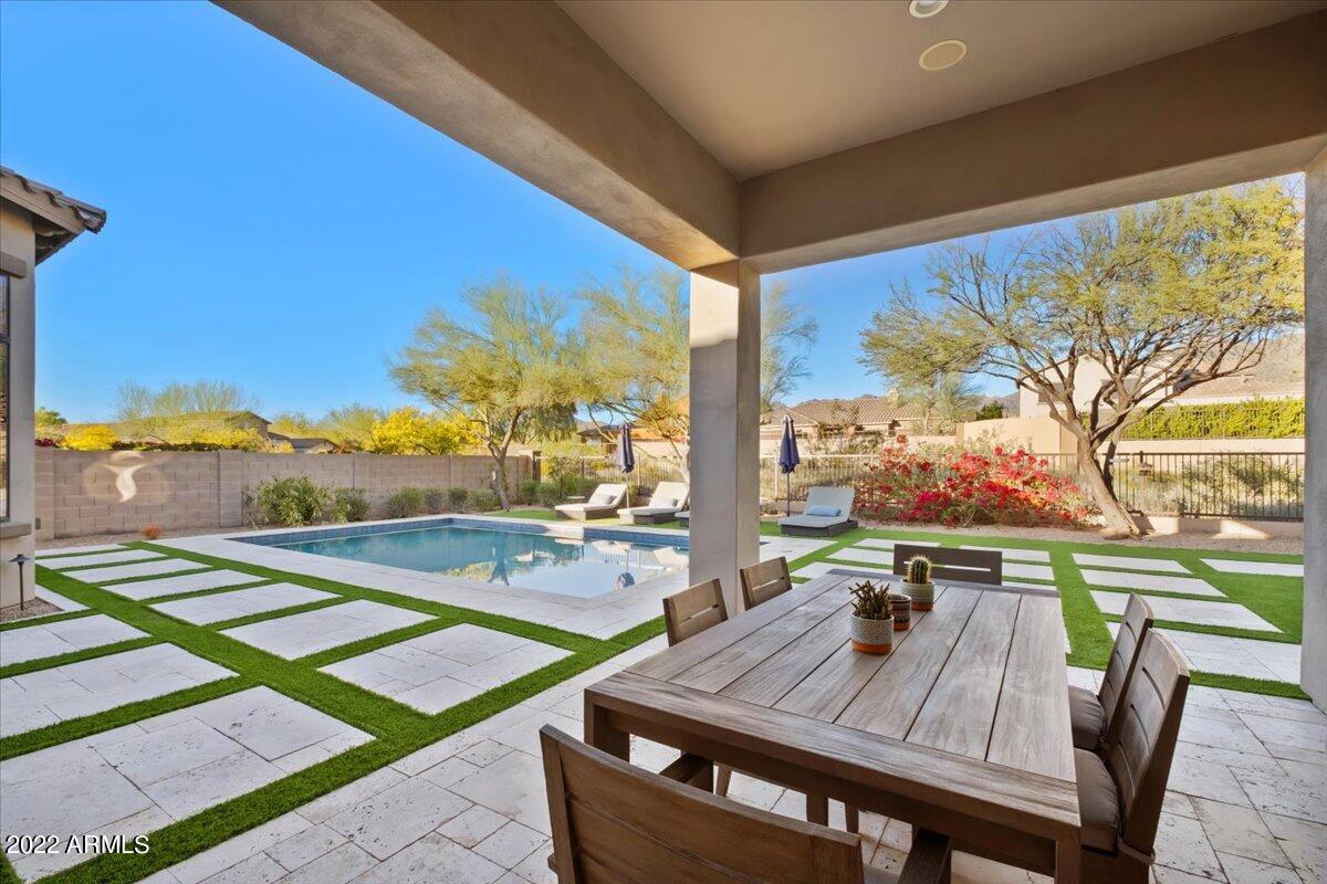 9995 East Ridgerunner Place Scottsdale, AZ 85255 - Photo 32 of 51 Backyard perfect for Entertaining