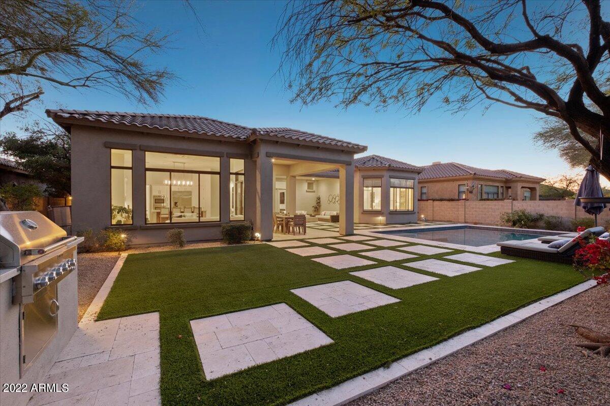 9995 East Ridgerunner Place Scottsdale, AZ 85255 - Photo 34 of 51 01-Back of Home