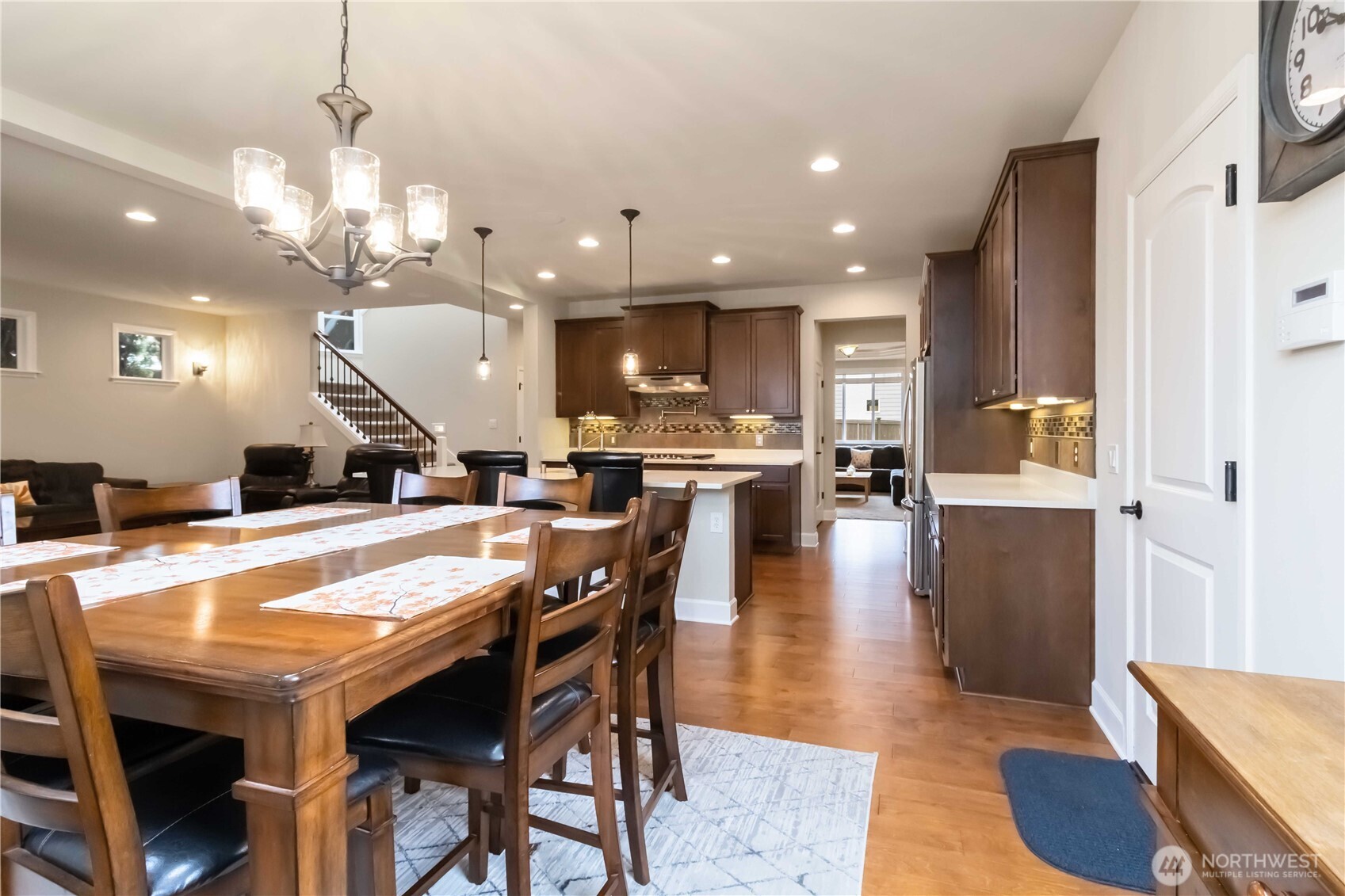 6721 Southeast 2nd Street Renton, WA 98059 - Photo 12 of 32 a large kitchen with a table and chairs