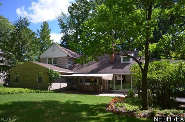 29956 Bolingbrook Road Pepper Pike, OH 44124 - Photo 22 of 24 The view of the rear house with large patio.