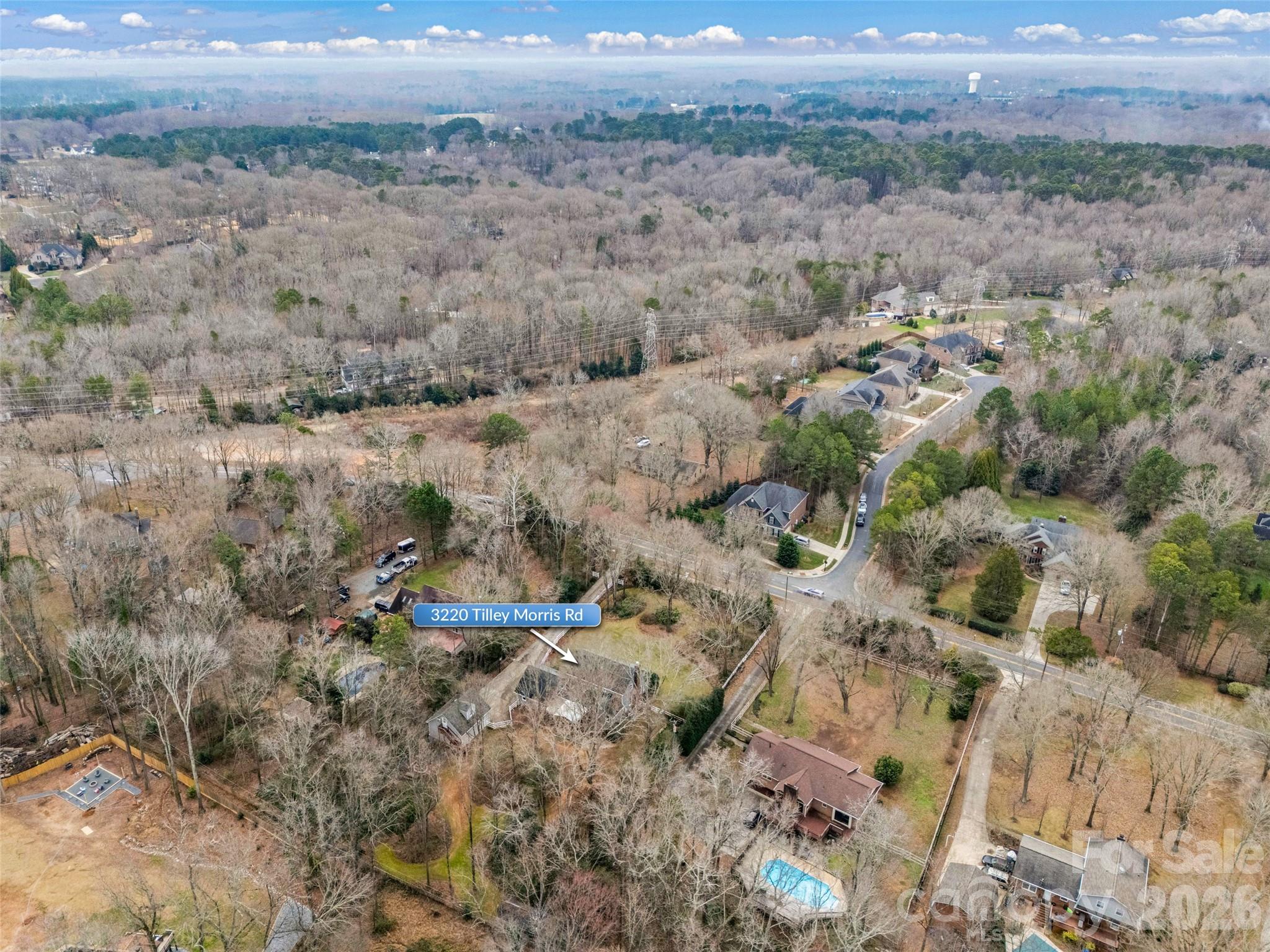 3320 Tilley Morris Road Matthews, NC 28105 - Photo 48 of 48 a view of a lake with mountain