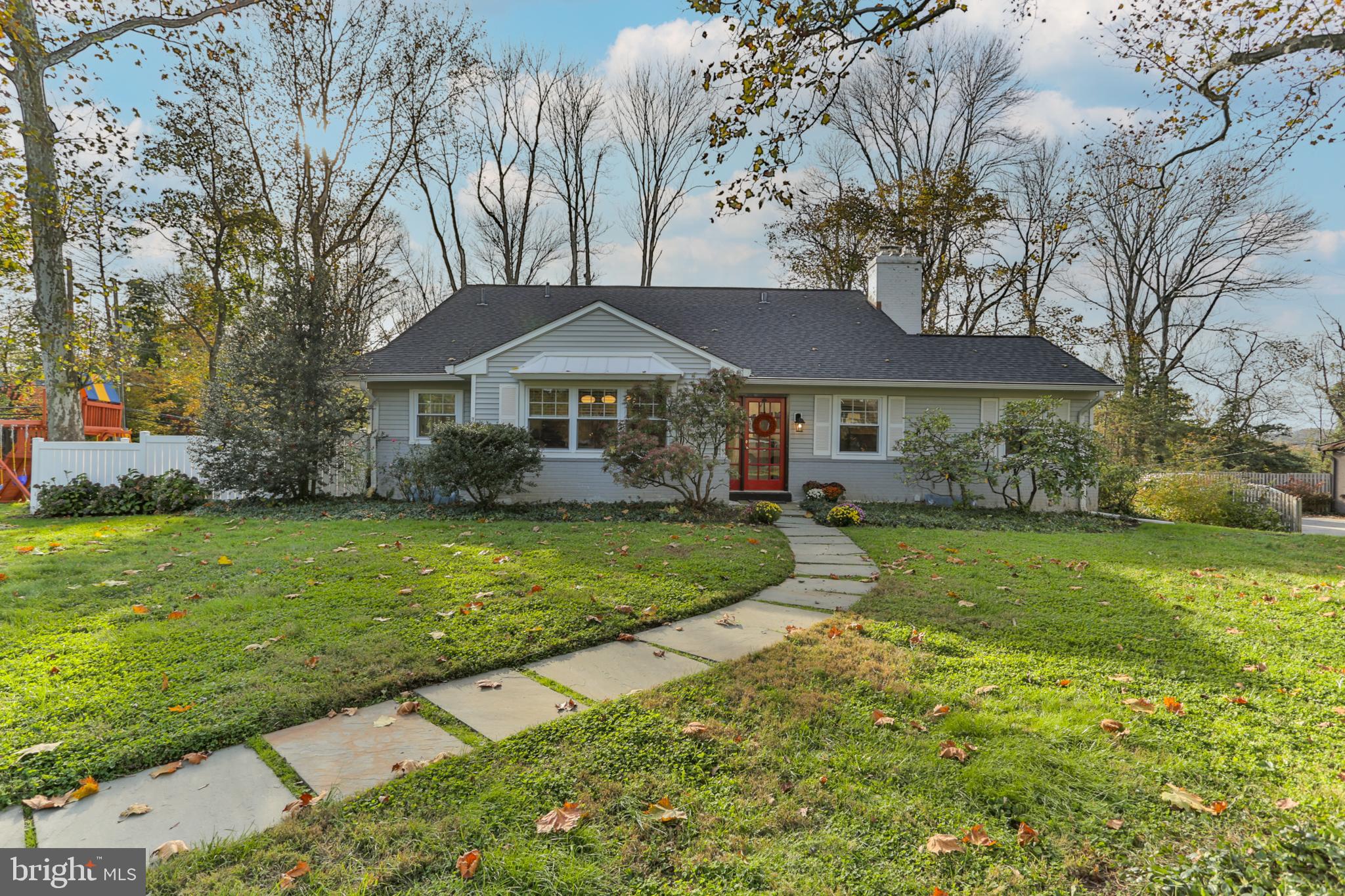 700 Panorama Road Villanova, PA 19085 - Photo 1 of 34 a front view of a house with garden