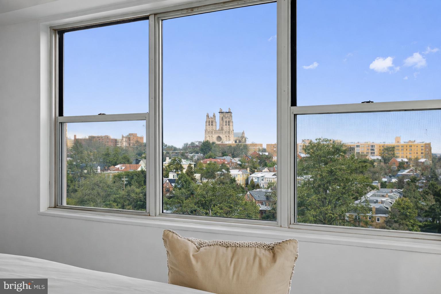 3900 Watson Place Northwest, Unit A 8EFG Washington, DC 20016 - Photo 24 of 59 View from Primary Bedroom **