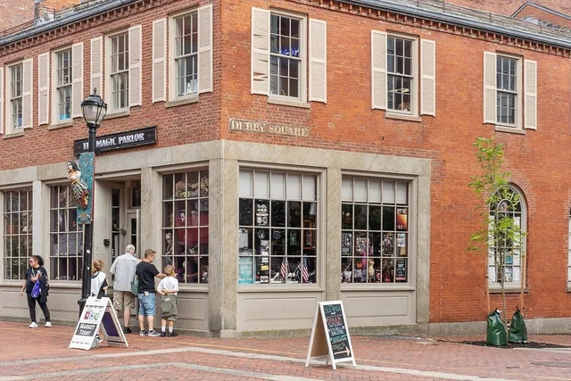 a view of a park with plants and trees