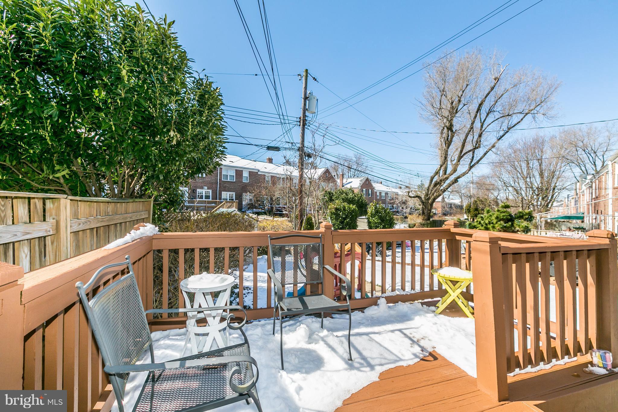 259 Stanmore Road Baltimore, MD 21212 - Photo 26 of 26 Deck