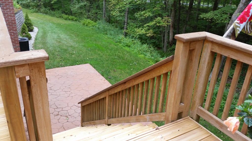 351 Quaddick Road Thompson, CT 06277 - Photo 7 of 28 a balcony view with a garden