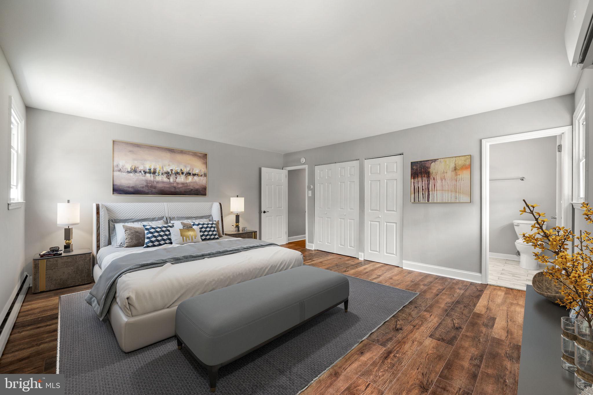 244 Old State Road Berwyn, PA 19312 - Photo 7 of 16 Virtually Staged Main Bedroom