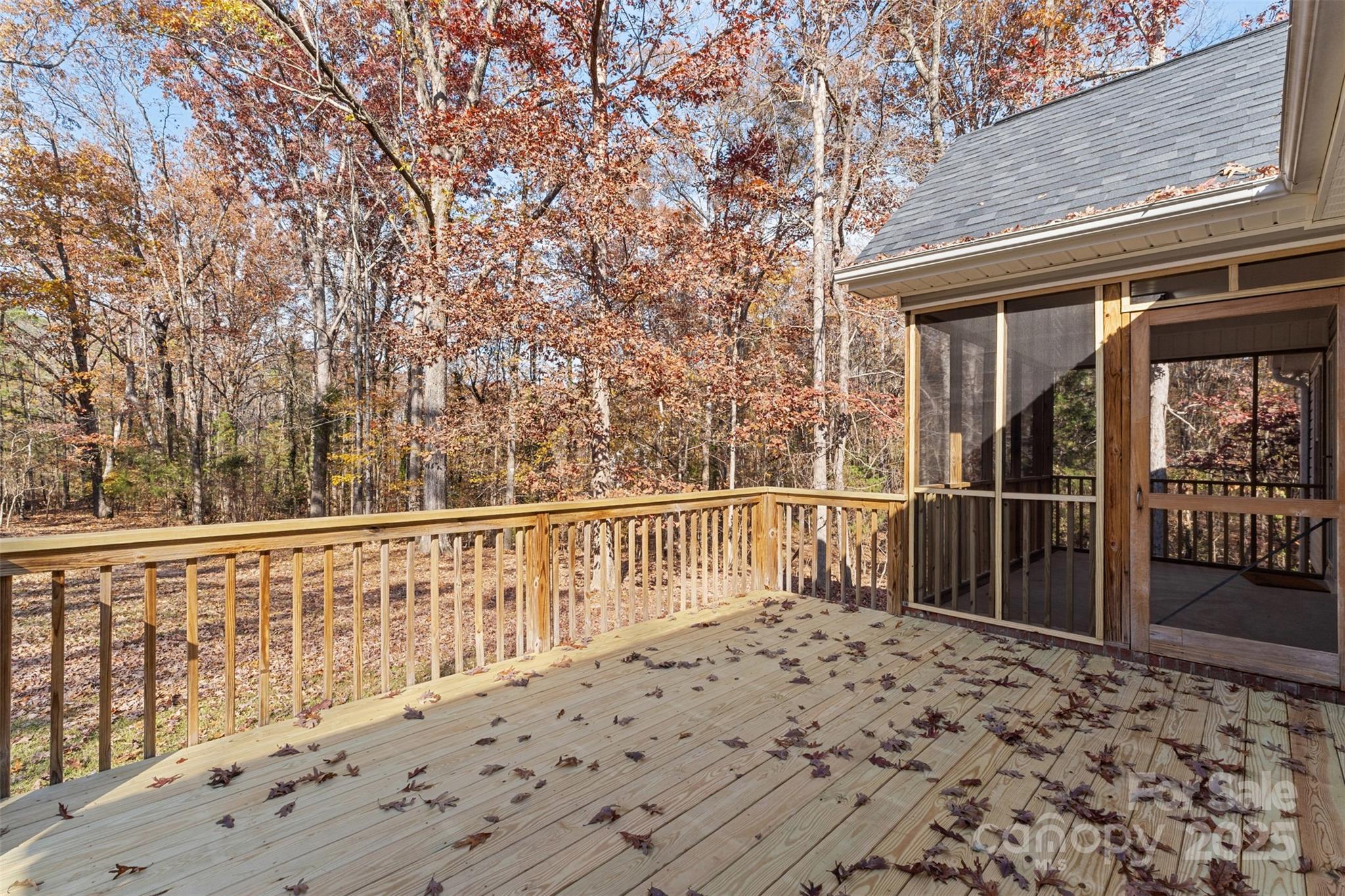490 Rutledge Drive Catawba, SC 29704 - Photo 27 of 33 a view of a balcony with wooden floor and fence