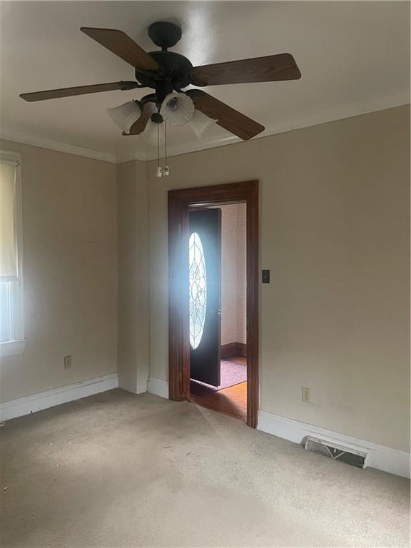 536 Adams Street Rochester, PA 15074 - Photo 5 of 37 Front door, heading into living room