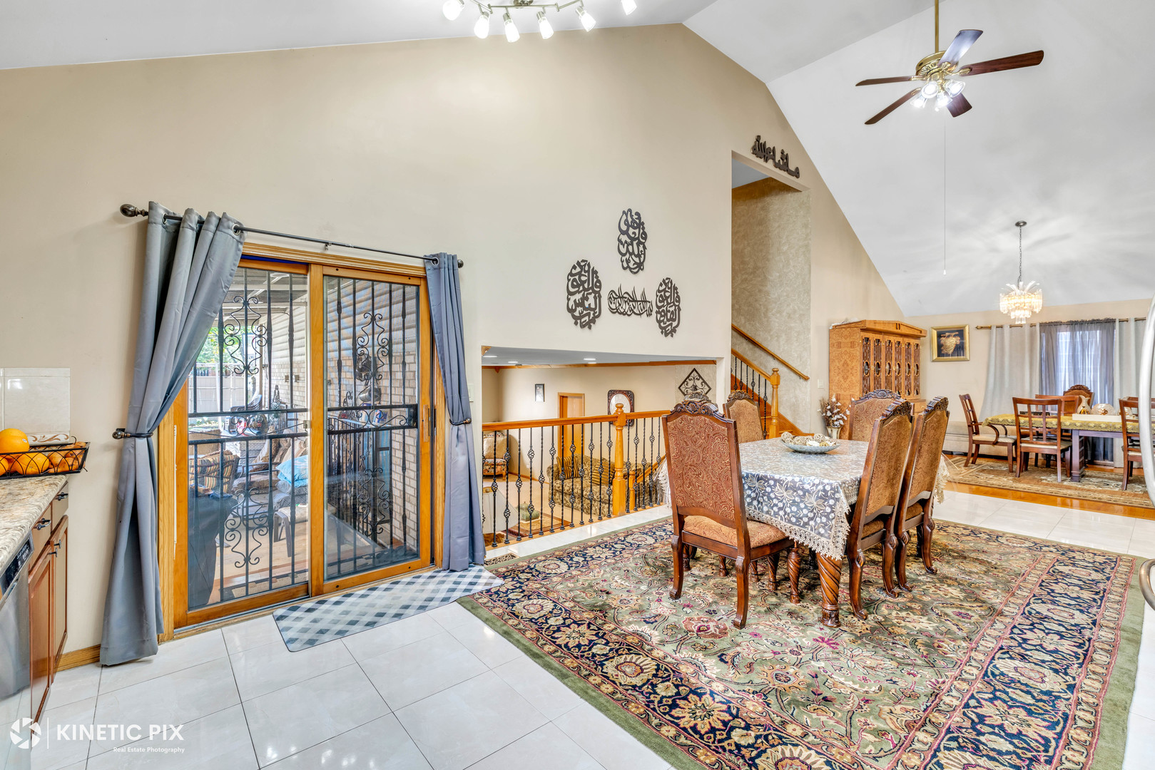 8619 Linder Avenue Burbank, IL 60459 - Photo 13 of 40 a living room with furniture and a floor to ceiling window