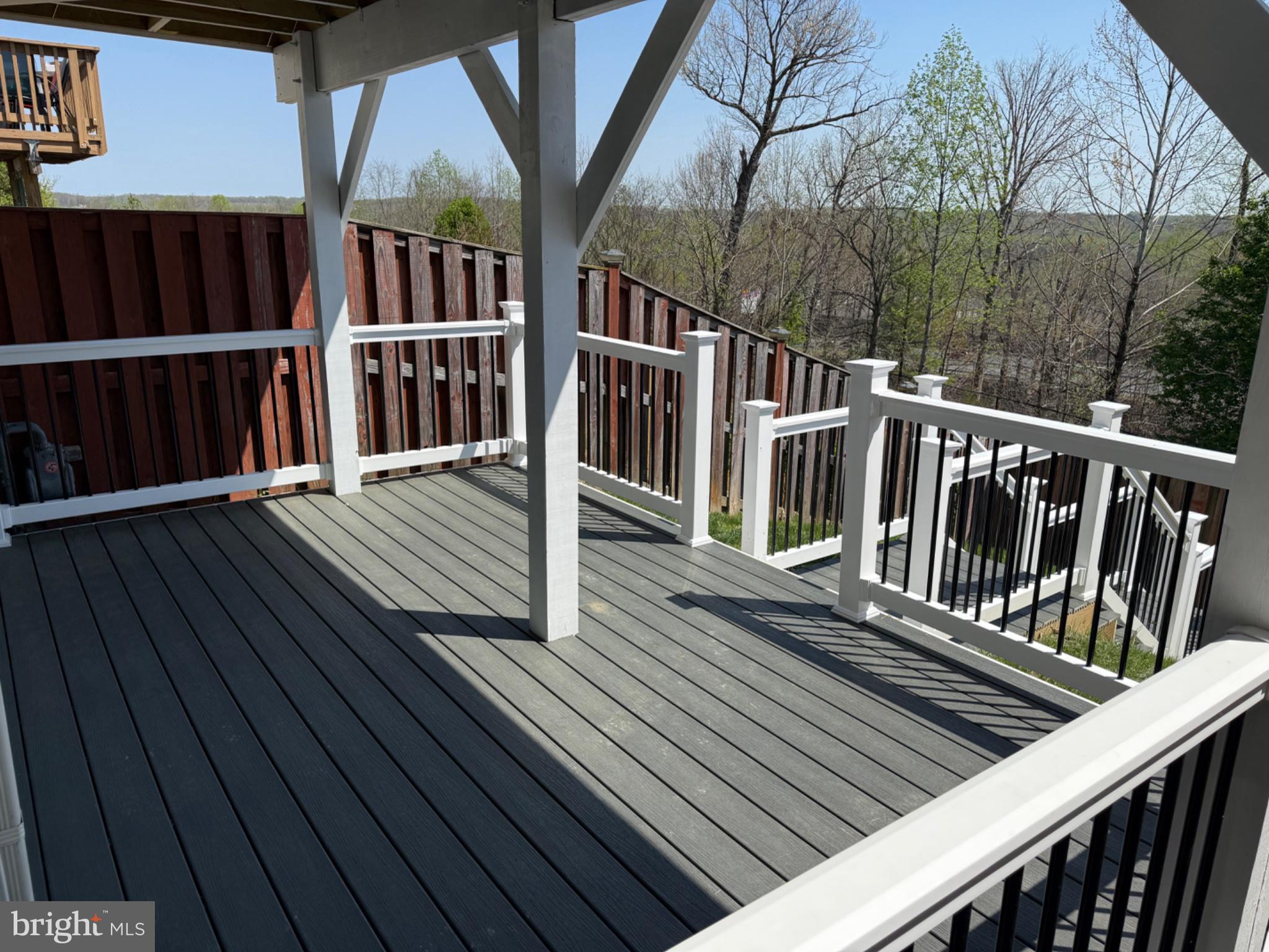 74 Short Branch Road Stafford, VA 22556 - Photo 33 of 35 Spacious deck with serene views.