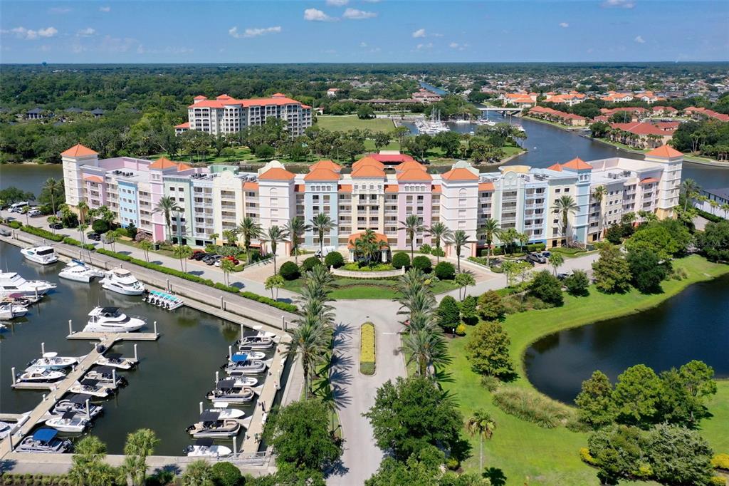 102 Yacht Harbor Drive, Unit 567 Palm Coast, FL 32137 - Photo 5 of 59 an aerial view of a city and lake view