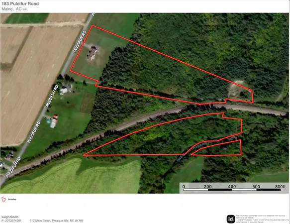 $639,000 | 183 Pulcifur Road, Mapleton, ME 04757