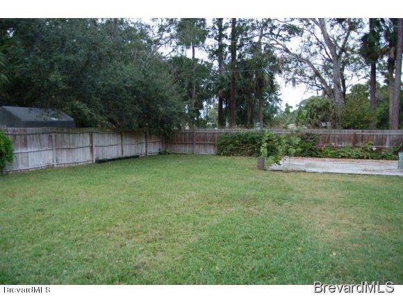 1046 Hayden Road Rockledge, FL 32955 - Photo 31 of 31 Back yard