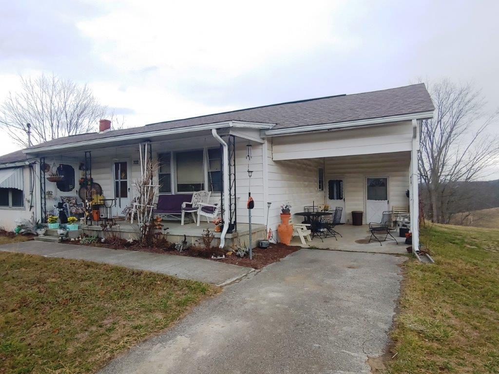 722 Poff School Road Riner, VA 24149 - Photo 8 of 49 a view of the porch of the house