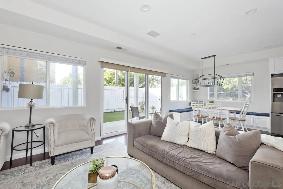 1448 Third Street Coronado, CA 92118 - Photo 11 of 30 a living room with furniture and a large window