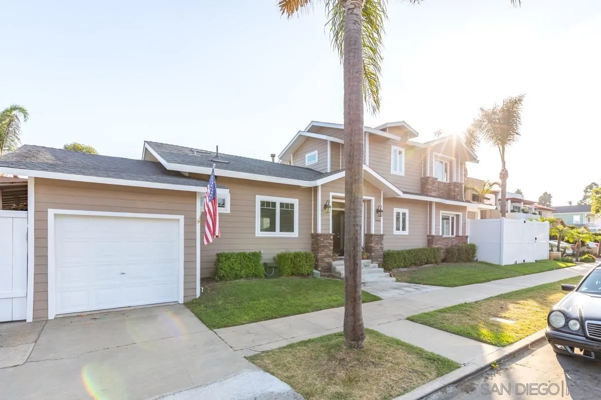 1448 Third Street Coronado, CA 92118 - Photo 29 of 30 a front view of a house with a yard