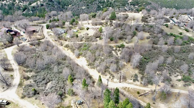 a view of a yard with a trees