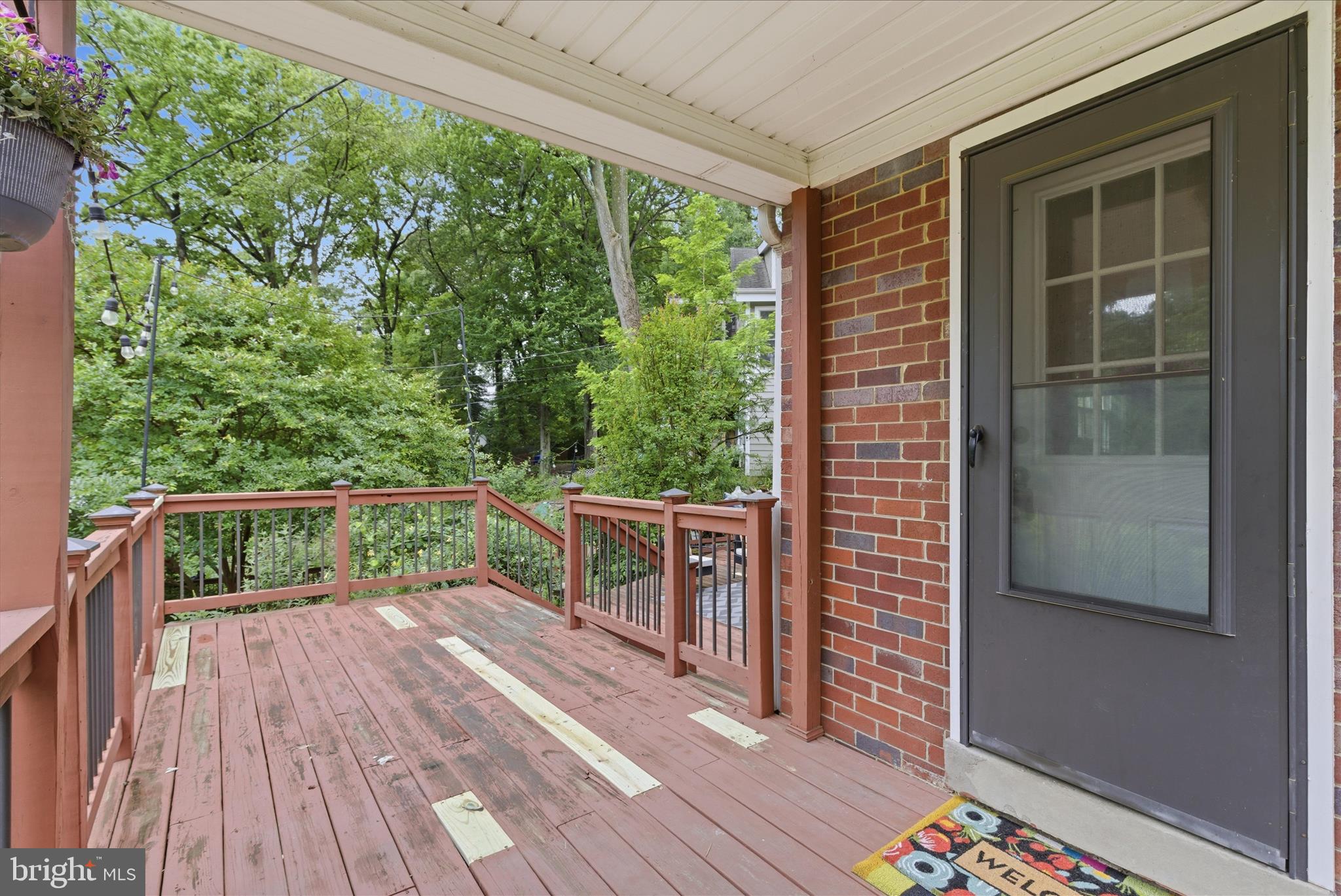 5721 Forest Road Cheverly, MD 20785 - Photo 36 of 49 Large deck off of kitchen