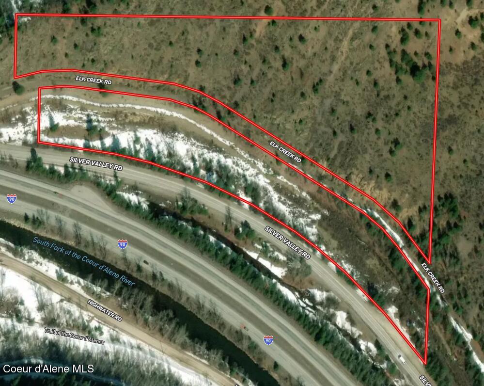 53917 Silver Valley Road Kellogg, ID 83837 - Photo 12 of 13 Overhead Satellite