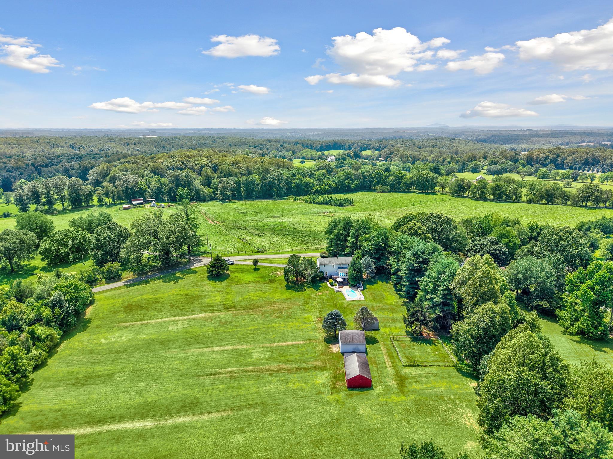 9235 Lees Ridge Road Warrenton, VA 20186 - Photo 35 of 54 Aerial
