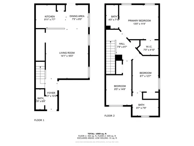 $1,300 | 507 West Walker Street, Unit 509, Denison, TX 75020