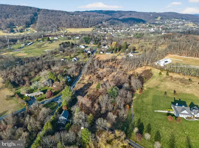 a view of lake and mountain