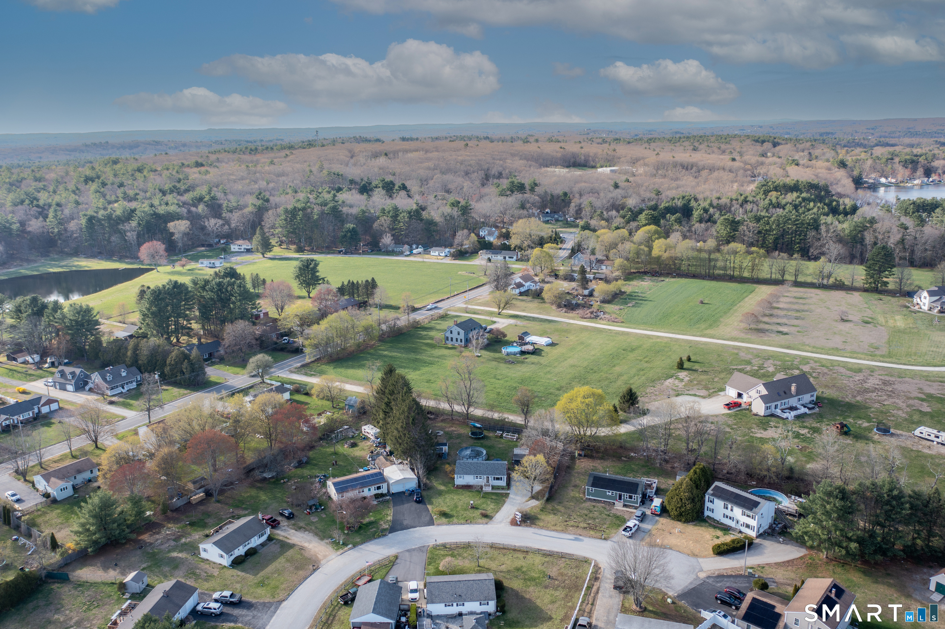 14 Liberty Lane Thompson, CT 06277 - Photo 2 of 39 an aerial view of a houses with outdoor space