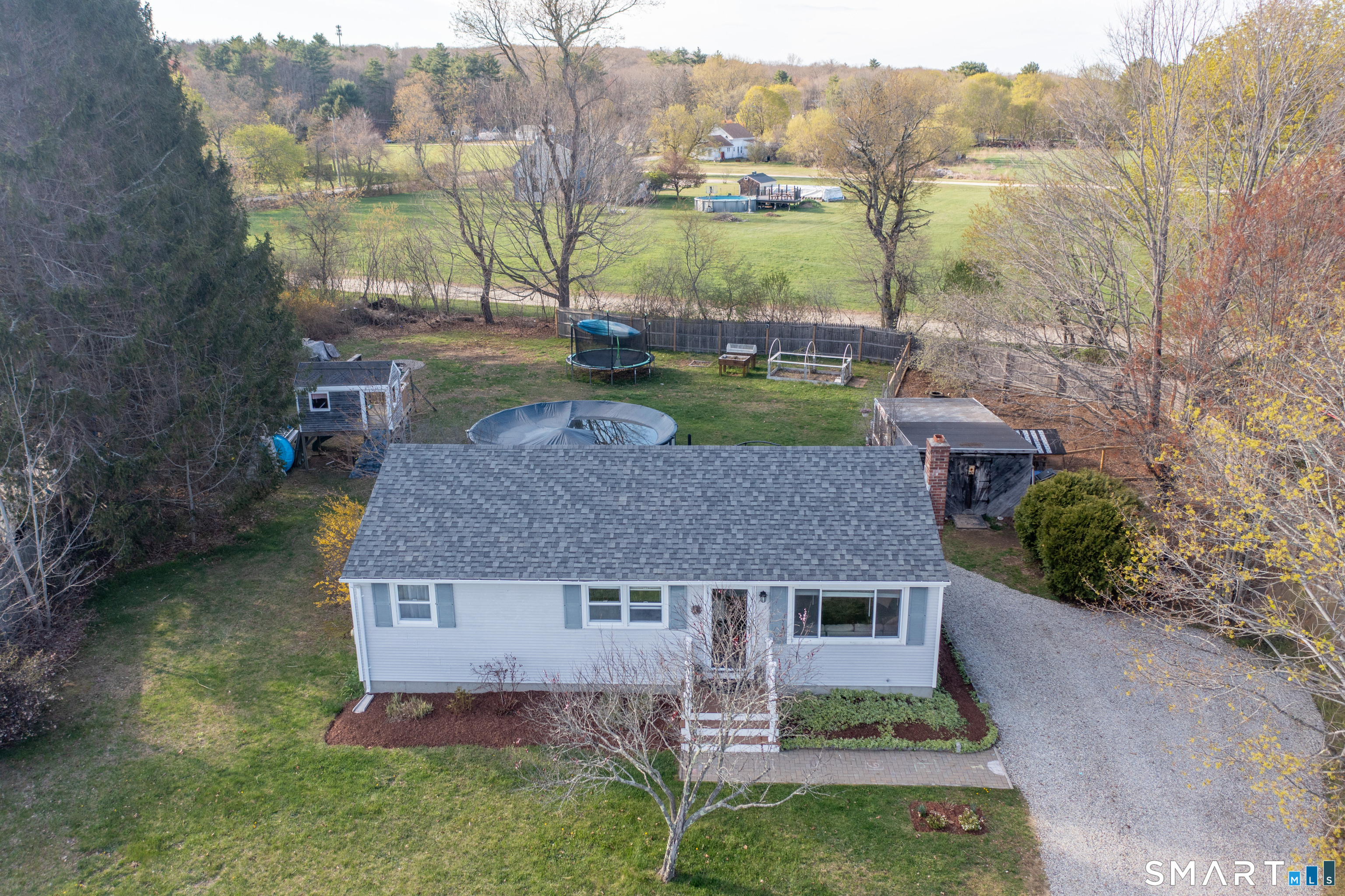 14 Liberty Lane Thompson, CT 06277 - Photo 4 of 39 a aerial view of a house with a yard