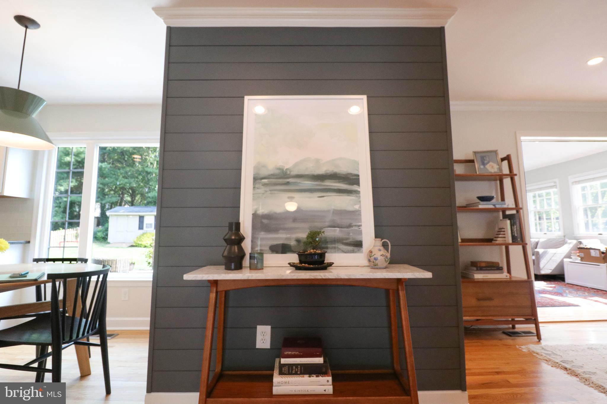 9320 Winbourne Road Burke, VA 22015 - Photo 12 of 55 Wow factor accent wall.