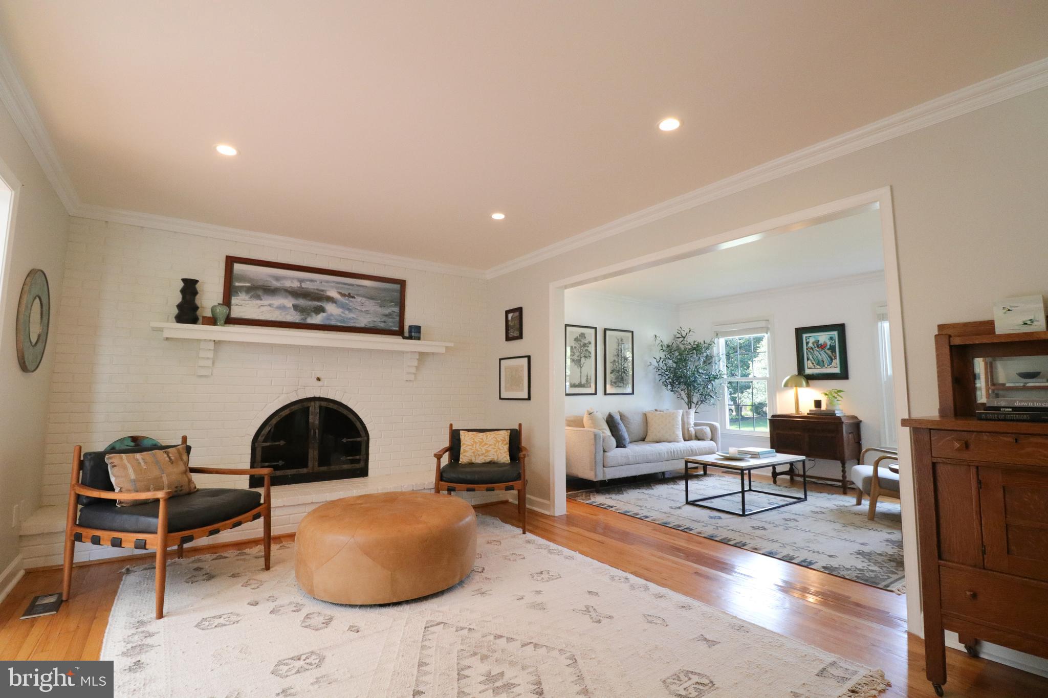 9320 Winbourne Road Burke, VA 22015 - Photo 13 of 55 Cozy family room open to the other living areas.