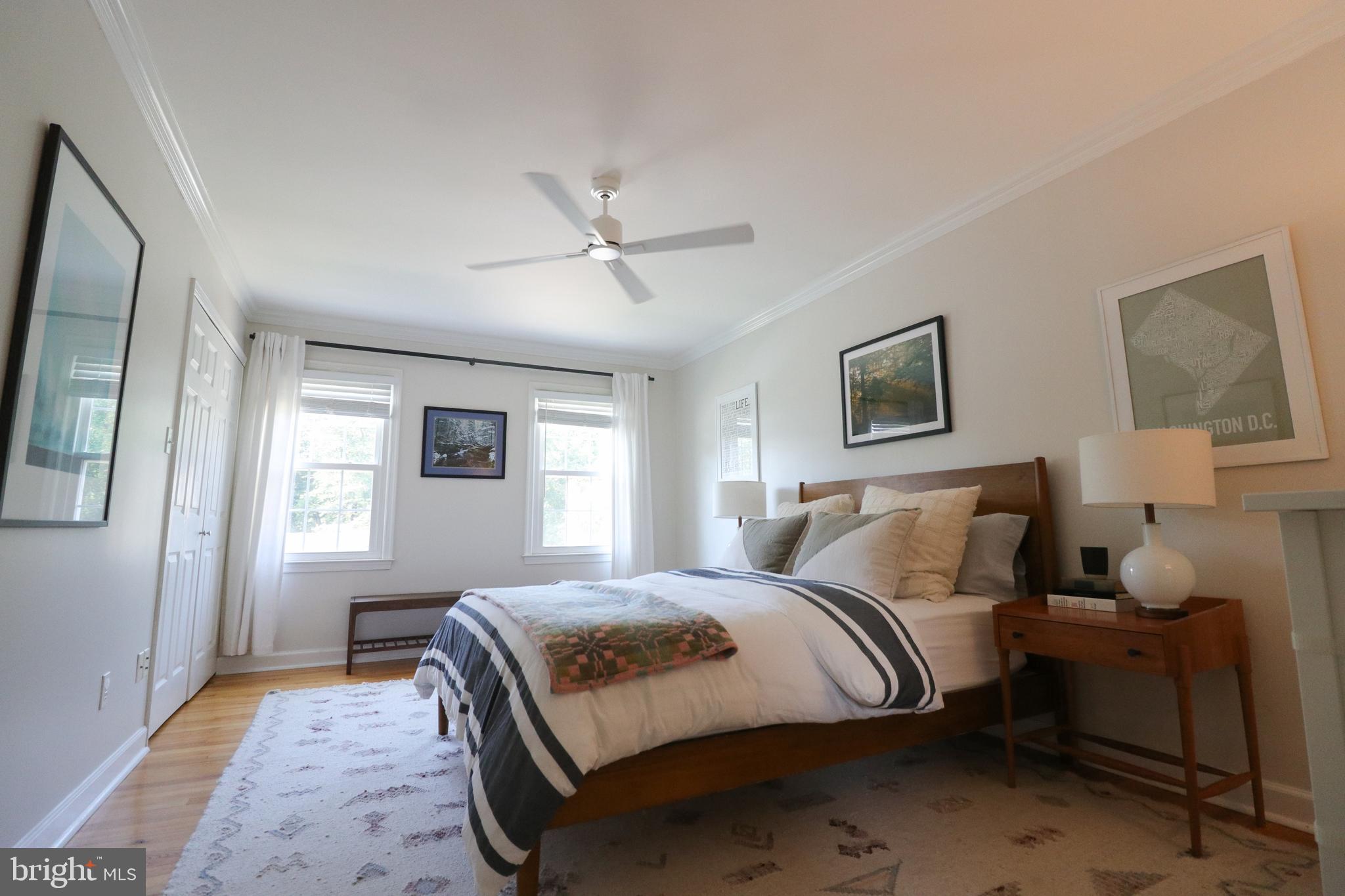 9320 Winbourne Road Burke, VA 22015 - Photo 25 of 55 Primary Bedroom with hardwoods.