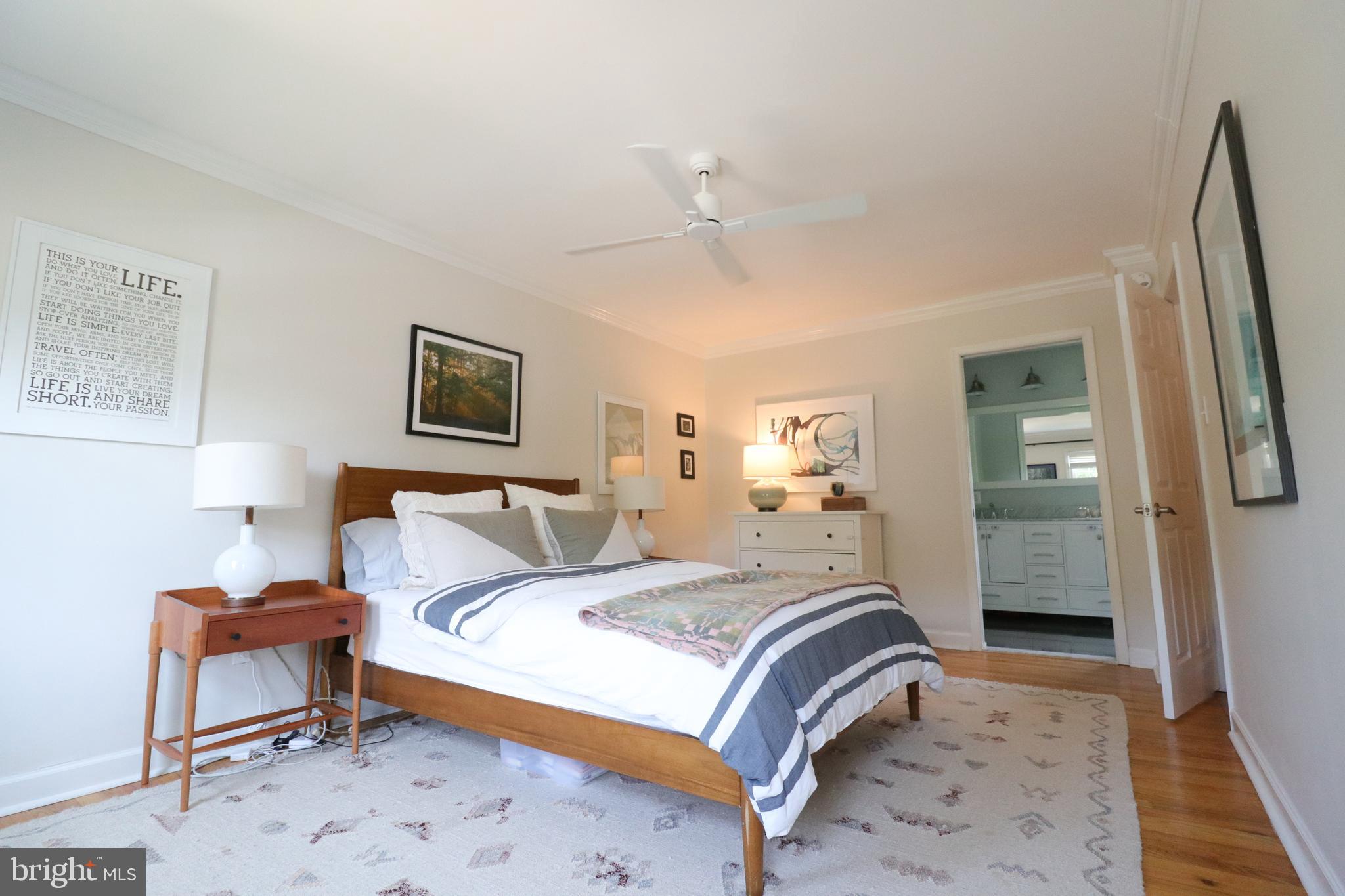 9320 Winbourne Road Burke, VA 22015 - Photo 26 of 55 Lots of light and updated ceiling fan.