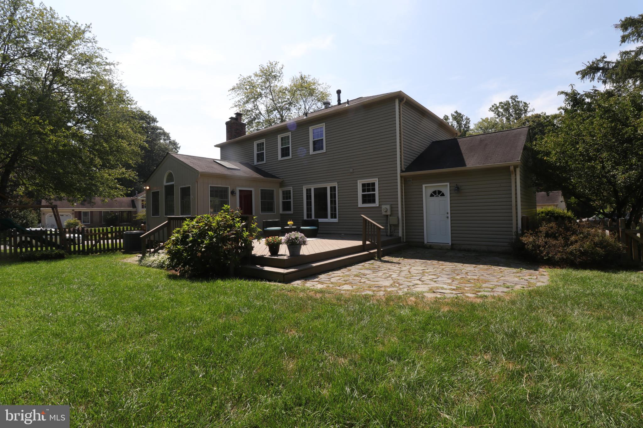 9320 Winbourne Road Burke, VA 22015 - Photo 54 of 55 Wood deck off the back of house.