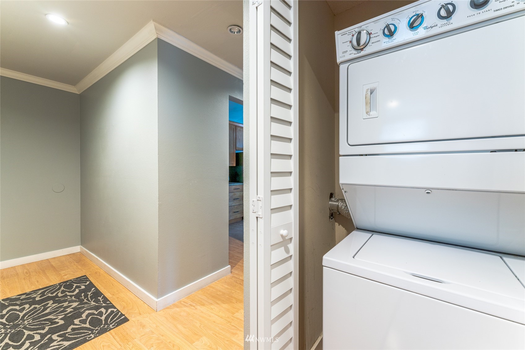 1902 West Prospect Street, Unit 112 Chelan, WA 98816 - Photo 17 of 40 a view of storage and utility room with washer and dryer