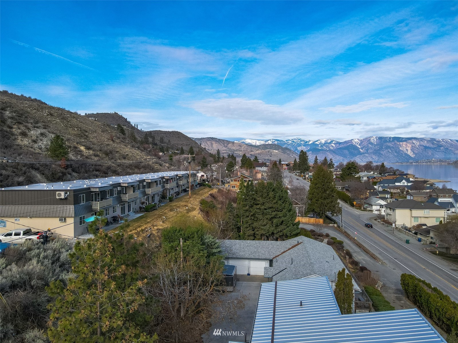 1902 West Prospect Street, Unit 112 Chelan, WA 98816 - Photo 32 of 40 a view of a city from a balcony