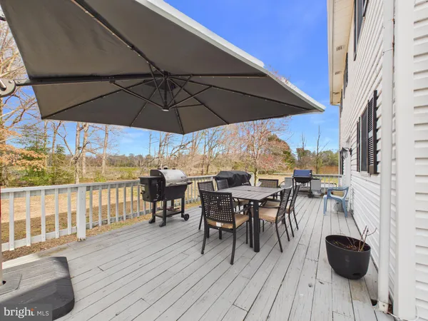 a house view with a outdoor space